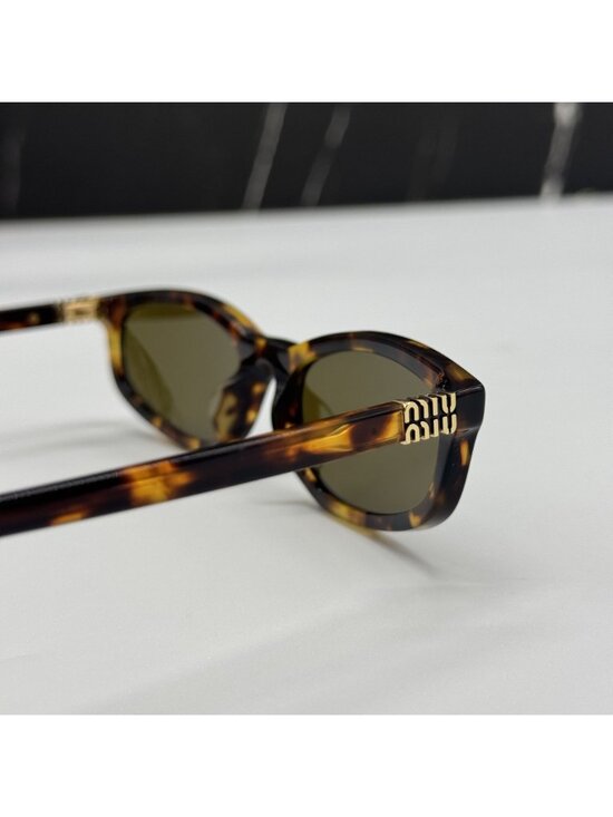 NEW MIU MIU MUA06S 14L09Z SUNGLASSES HAVANA WOMEN MU A06S, SMU A06 EYEWEAR main image 6